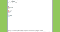 Desktop Screenshot of aarav.co